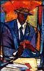 William Tolliver - The Player Artist Signed Lithograph Artist Proof