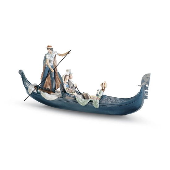 Lladro - In The Gondola Couple