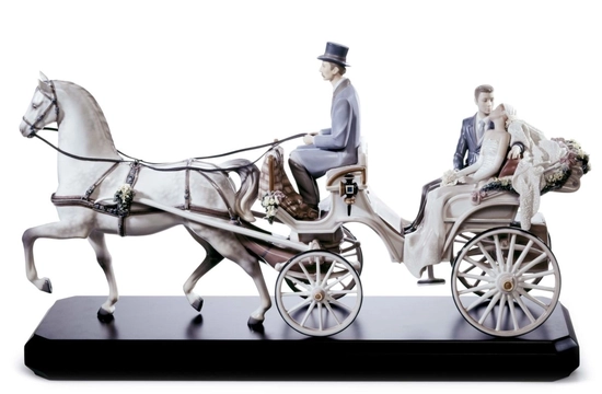 Lladro-Bridal Carriage