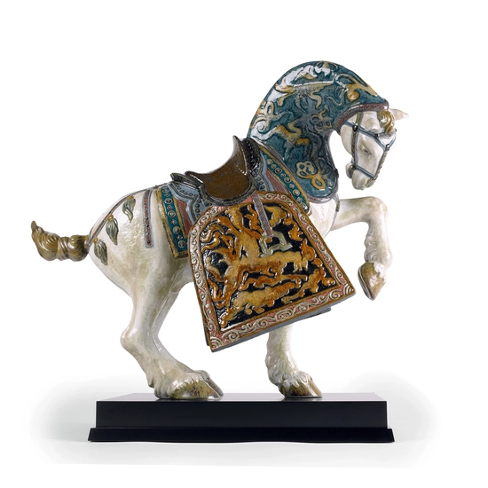 Lladro - Oriental Horse - Glazed