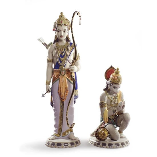 Lladro - Lakshman and Hanuman