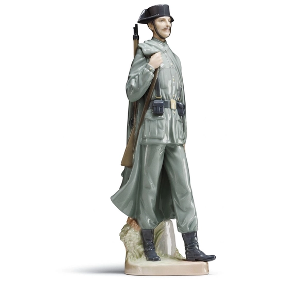 Lladro - Spanish Policeman 25km Marker Version - Open Box