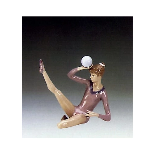 Lladro - Gymnast Balancing Ball