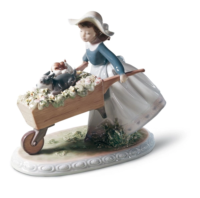 Lladro-A BARROW OF FUN