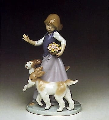 Lladro-Out For a Romp