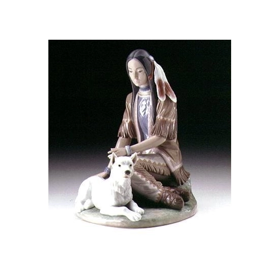 Lladro - Indian Maiden