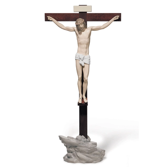 Lladro - Our Savior Crucifix Tabletop