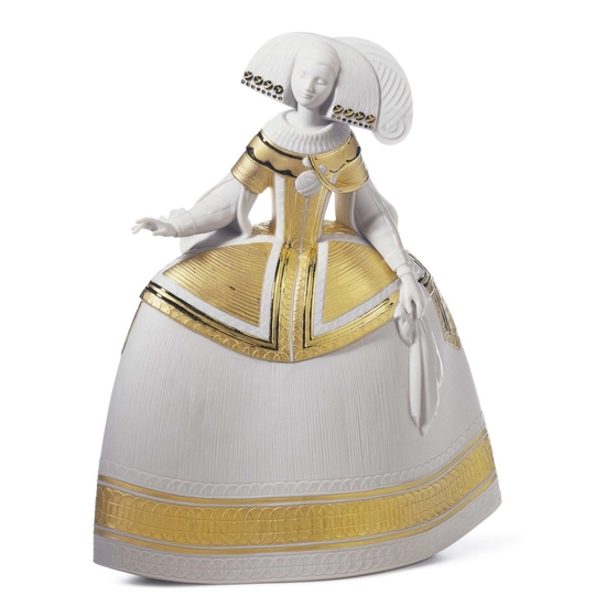 Lladro - Menina Gold