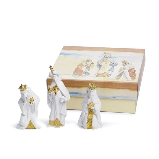 Lladro - SET THREE WISE MEN (RE-DECO)