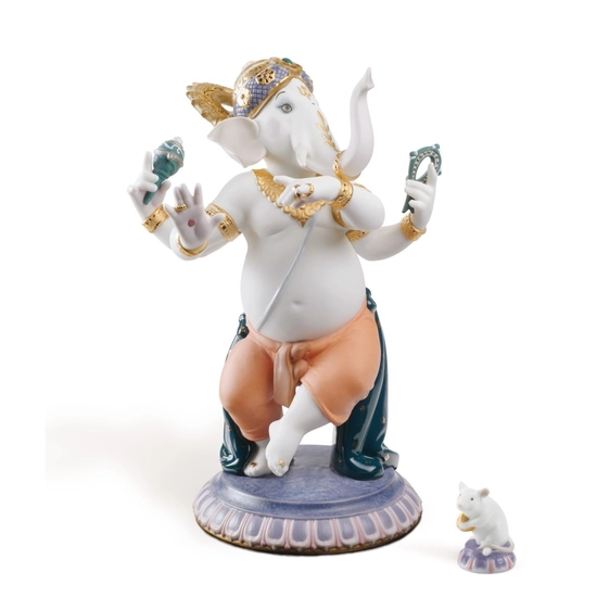 Lladro - Dancing Ganesha