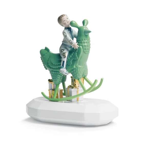 Lladro - THE ROCKING CHICKEN RIDE