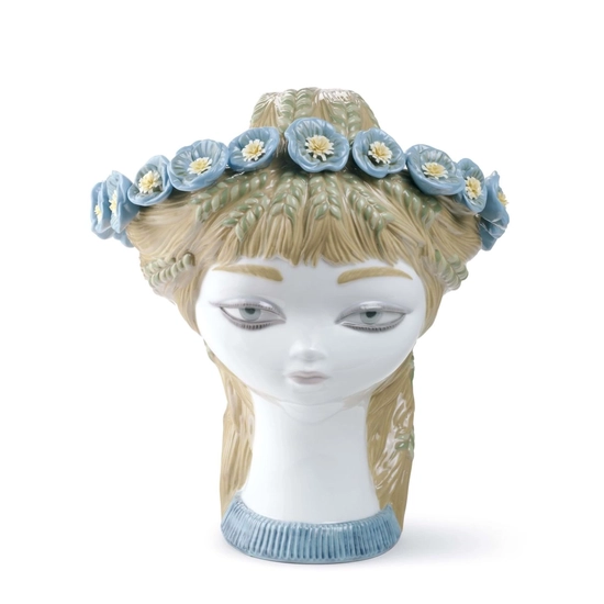 Lladro - BUCOLIC HEAD (COLOR) 