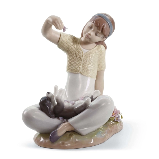 Lladro - Playtime With Petals