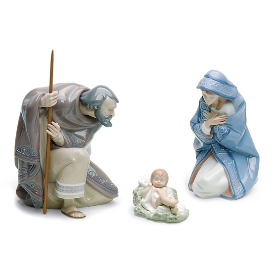 Lladro - Silent Night Nativity Set