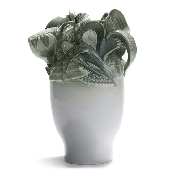 Lladro - Naturofantastic - Small Vase (Green)