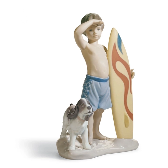 Lladro - SURF'S UP