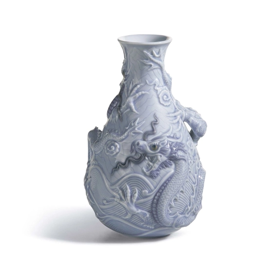 Lladro - Bud Vase (Blue)