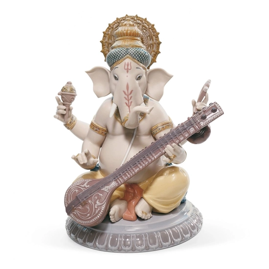 Lladro - Veena Ganesha