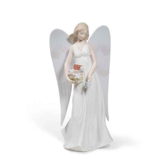 Lladro - Angelic Stars Tree Topper