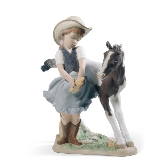 Lladro - Cowgirl