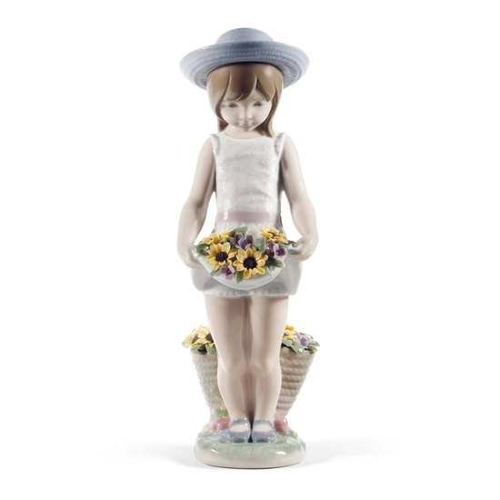 Lladro - Skirt Full of Flowers