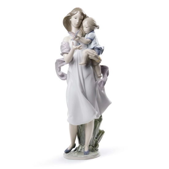 Lladro - Look Mommy!