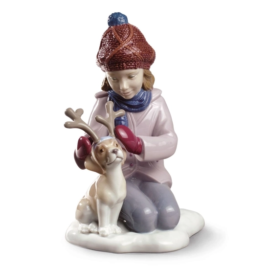 Lladro - My Little Reindeer