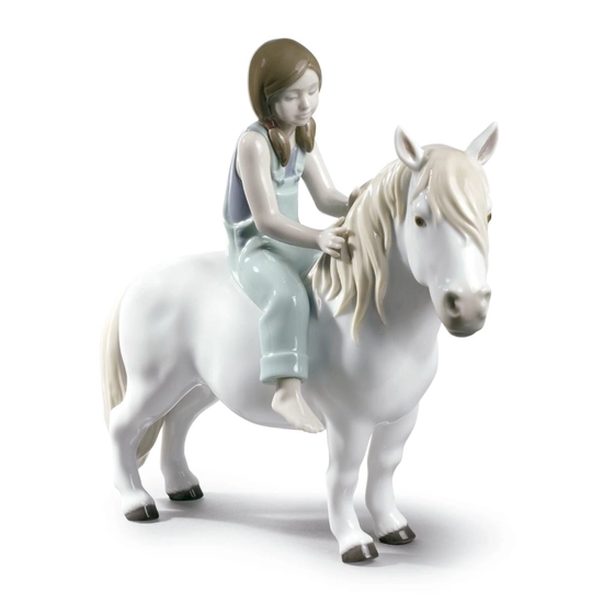 Lladro - Girl with Pony