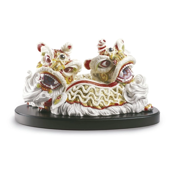 Lladro - Lion Dance