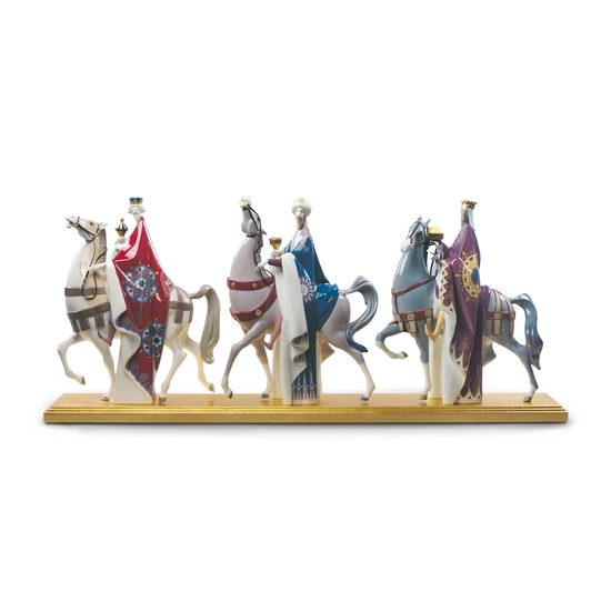 Lladro - Kings Melchior, Gaspar and Balthasar