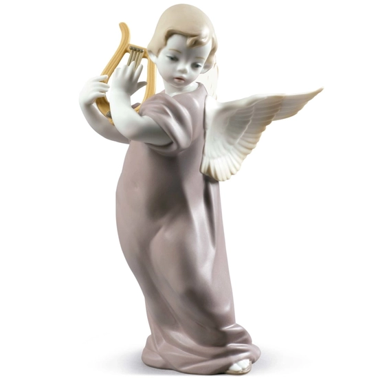 Lladro - Angel with Lyre