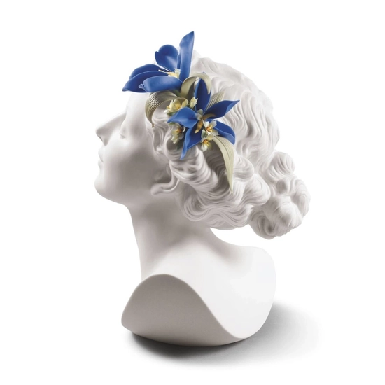 Lladro - Daisy with Flowers Woman Bust