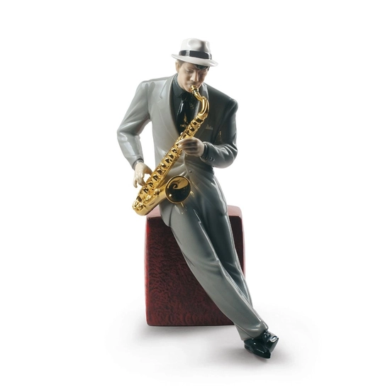 Lladro - Jazz Saxophonist