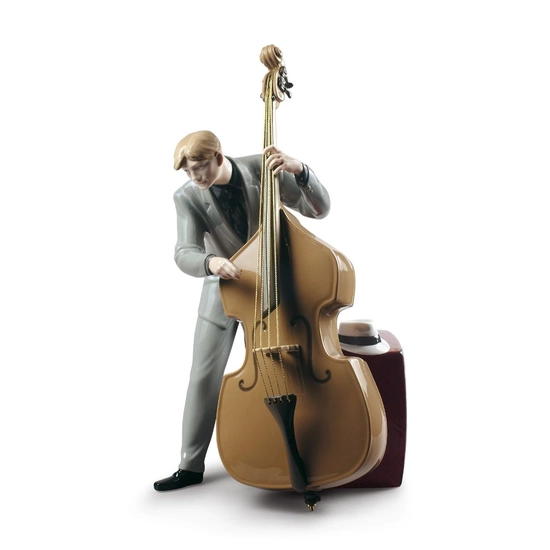 Lladro - Jazz Bassist