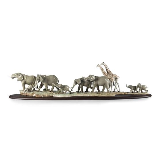 Lladro - African Savannah Wild Animals