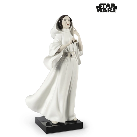 Lladro - Princess Leia's New Hope From The Movie Star Wars