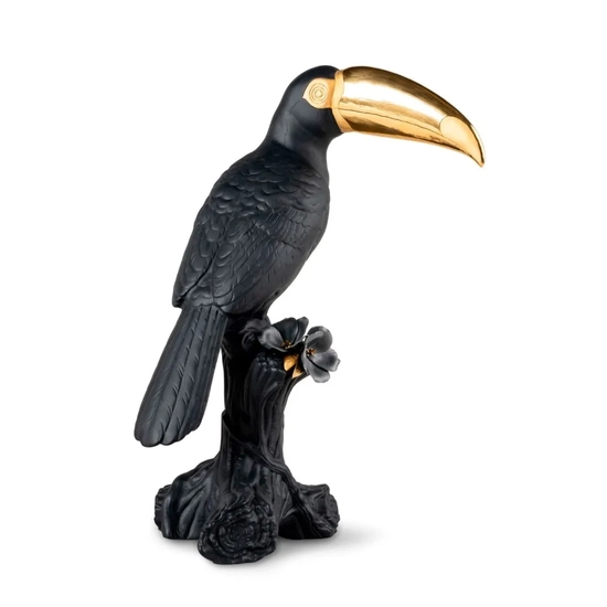 Lladro - Toucan - black-gold