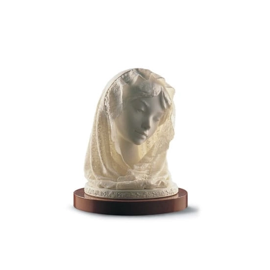 Lladro - Small Bust With Veil