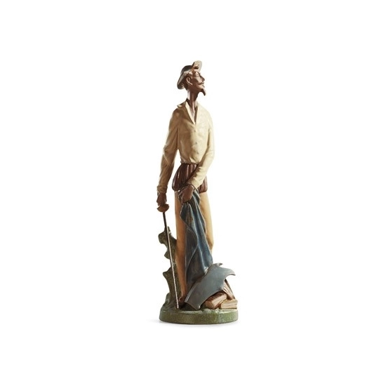 Lladro - QUIXOTE STANDING UP