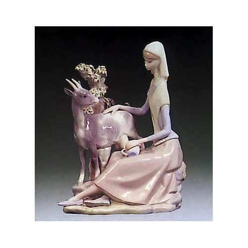 Lladro - Girl with Goat