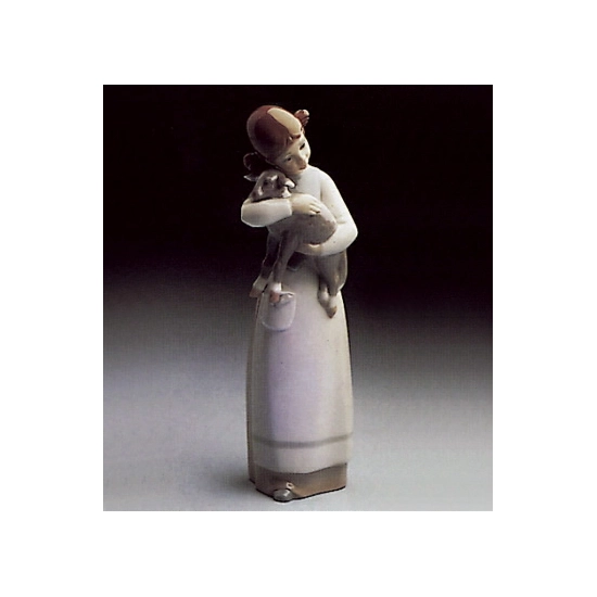 Lladro - Girl with Lamb 1969-93