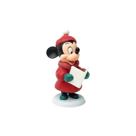 WDCC Disney Classics - Plutos Christmas Tree Minnie Mouse Caroler Minnie