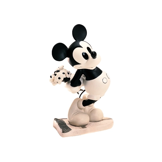 WDCC Disney Classics - Puppy Love Mickey Mouse Brought You Something