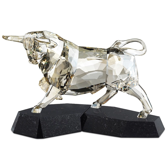 Swarovski Crystal - Bull White SoulMate