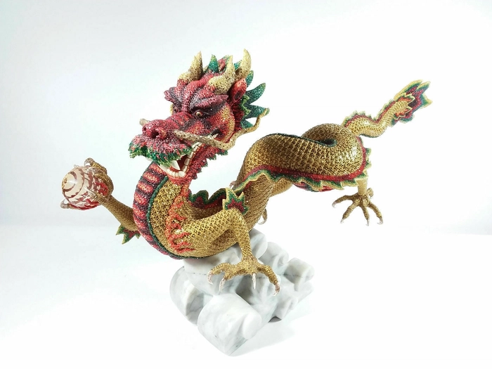 Swarovski Crystal-Myriad Jinlong Dragon