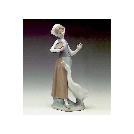 Lladro - Girl With Duck 1969-99