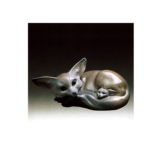 Lladro - Fox And Cub 1969-85