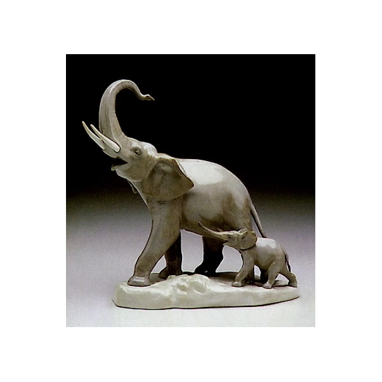 Lladro - Two Elephants 1971-99