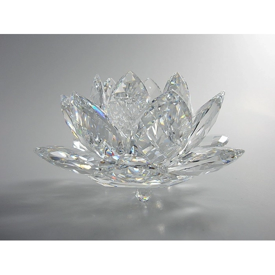 Swarovski Crystal - Swarovski Waterlily Candleholder Large