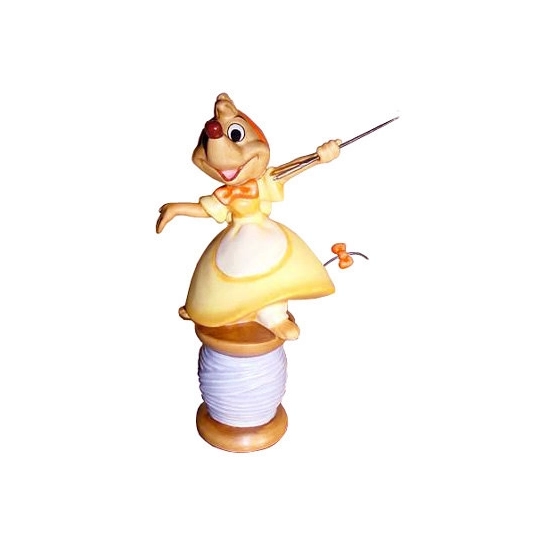 WDCC Disney Classics - Cinderella Needle Mouse (suzy) Hey We Can Do It